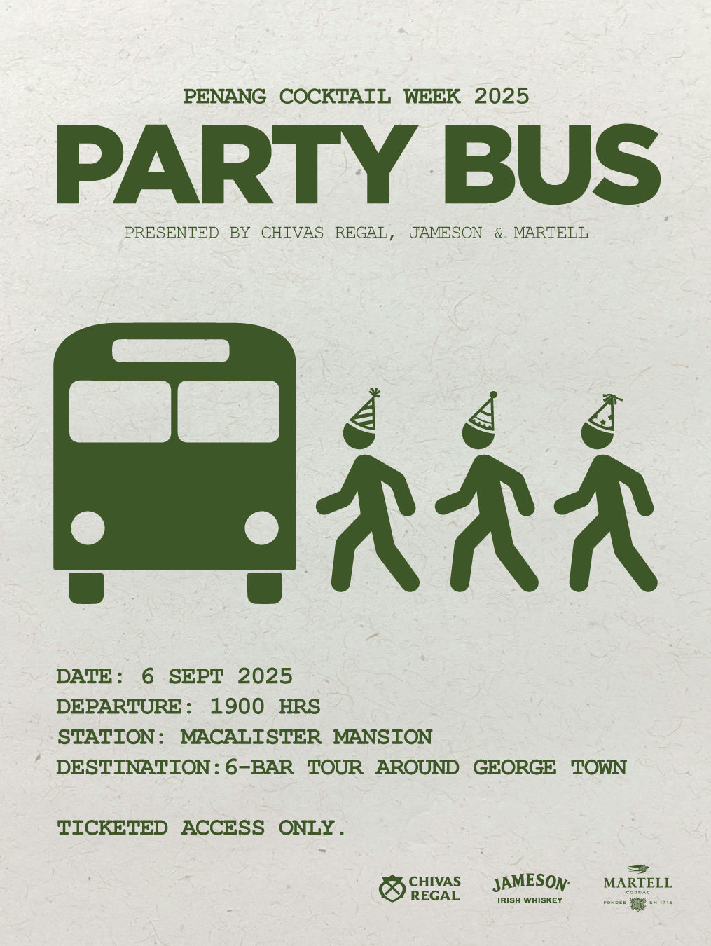 PCW Party Bus, Presented By Chivas Regal, Jameson & Martell (6/9/2025)