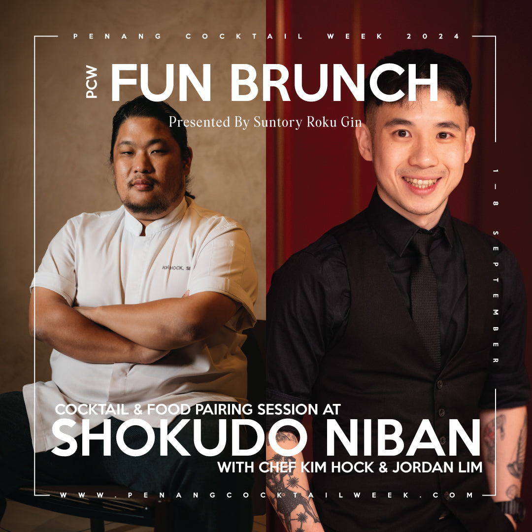 PCW2024 Fun Brunch featuring Jordan Lim & Chef Kim Hock @ Shokudō Niban, presented by Suntory Roku Gin (1/9/2024)