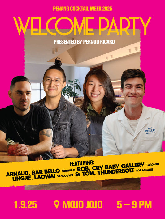 PCW2025 Welcome Party Featuring Bar Bello (Montreal), Cry Baby Gallery (Toronto), Laowai (Vancouver), and Thunderbolt (LA) @ Mojo Jojo (1/9/2025)
