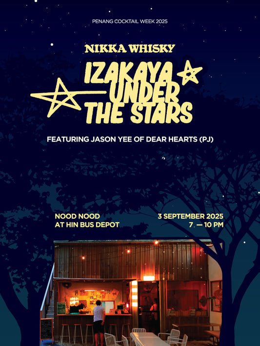 Izakaya Under The Stars Featuring Dear Hearts (PJ), Presented By Nikka Whisky (3/9/2025)